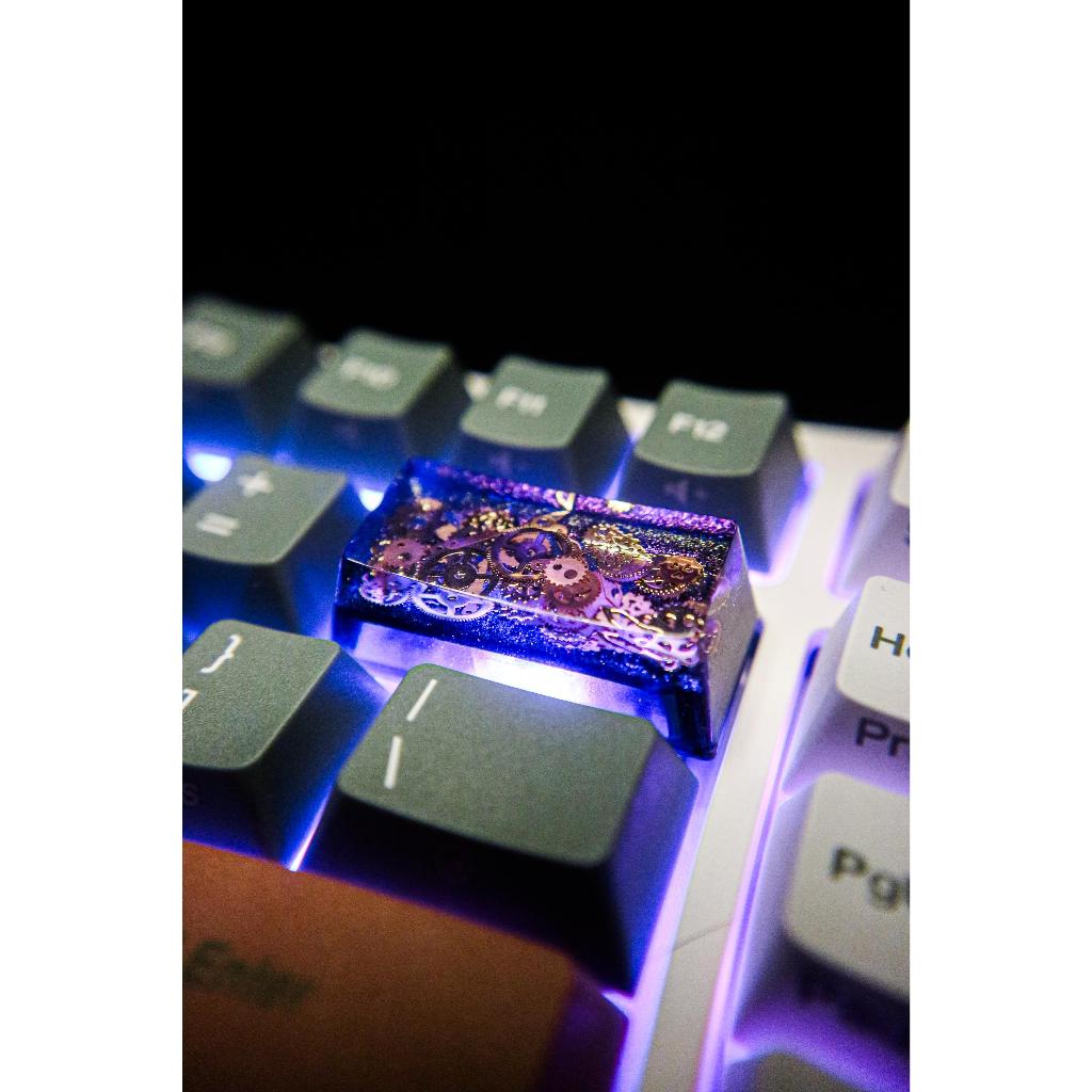 Jual Artisan Resin Keycaps Gear Astronomy Backspace Key MX Switch untuk ...