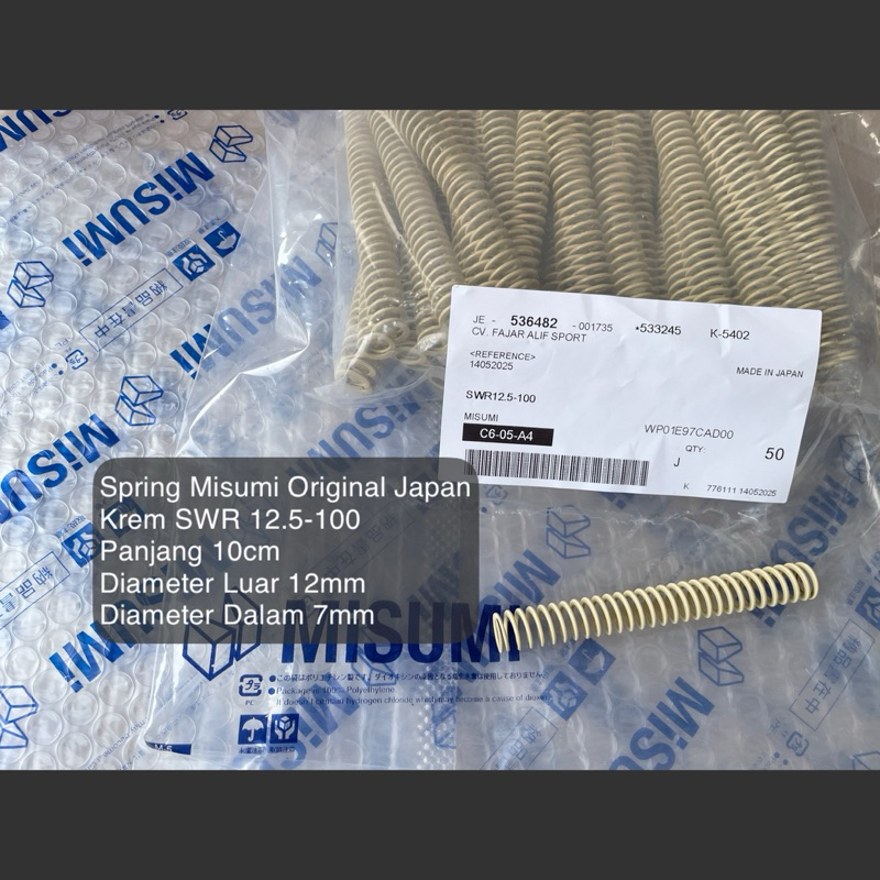 Jual Per hammer Misumi Spring Valve Misumi Original Japan Disk Spring ...