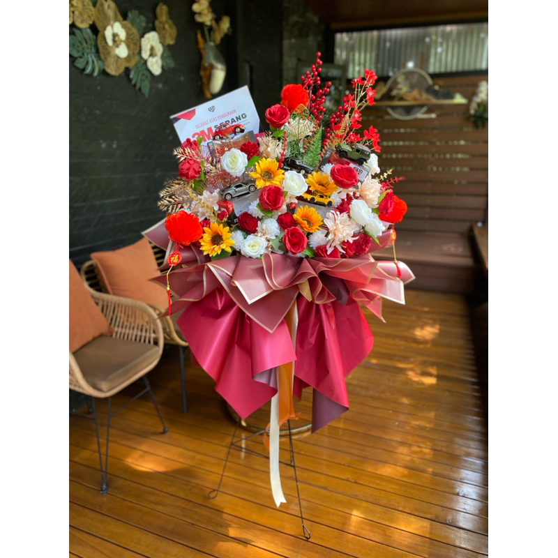 Jual BUCINKIT Standing Bouquet Grand Opening / Buket Grand Opening ...