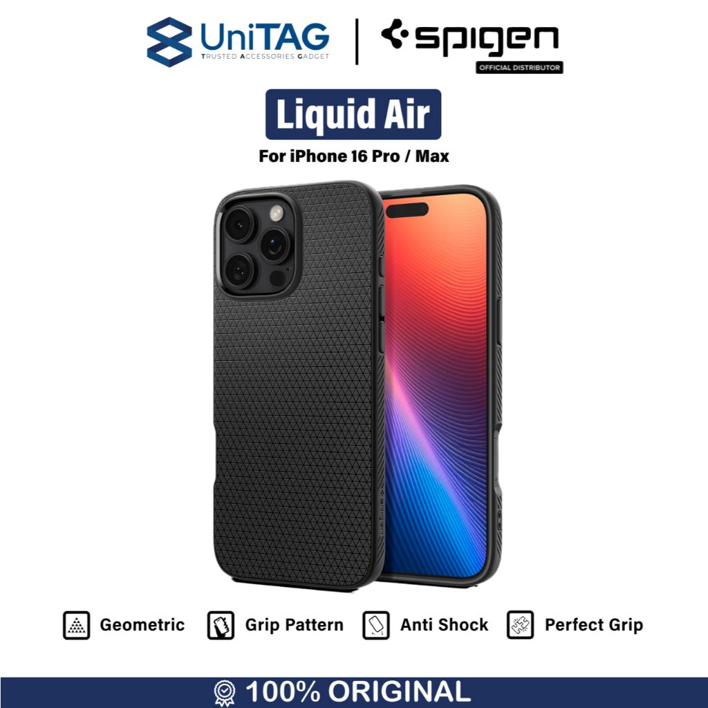 Case iPhone 16 15 14 13 12 11 XS Max XS X XR Spigen Liquid Air Anti Shock  Crack Soft Case for Casing