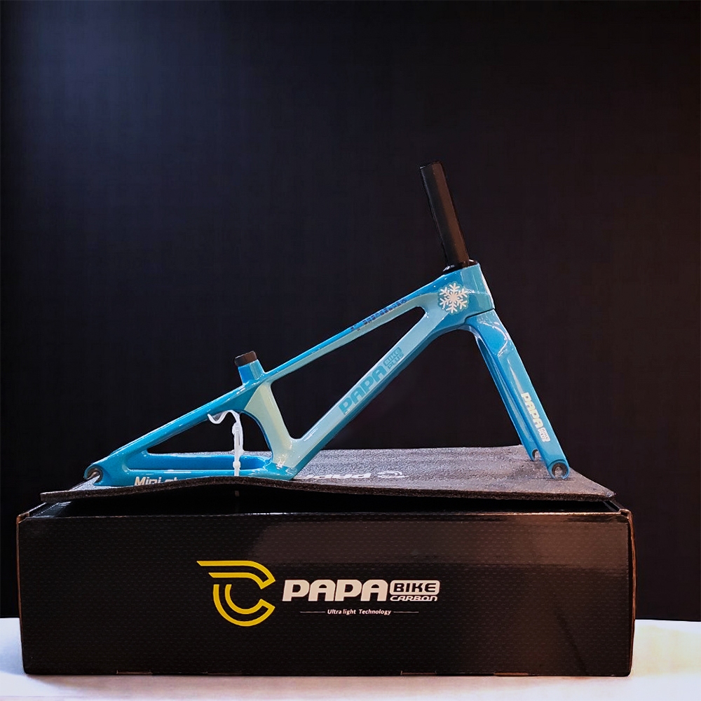 Jual Frame Pushbike Frame PAPA BIKE Mini Storm Carbon 12 Inch Push ...