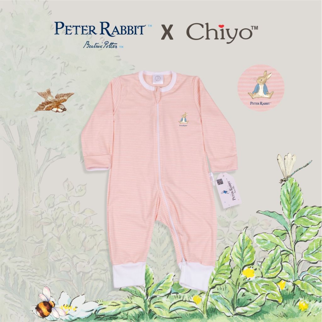 Jual Jumpsuit Zipper - Sleepsuit Panjang - MINI PETER RABBIT - Size 0-3 ...