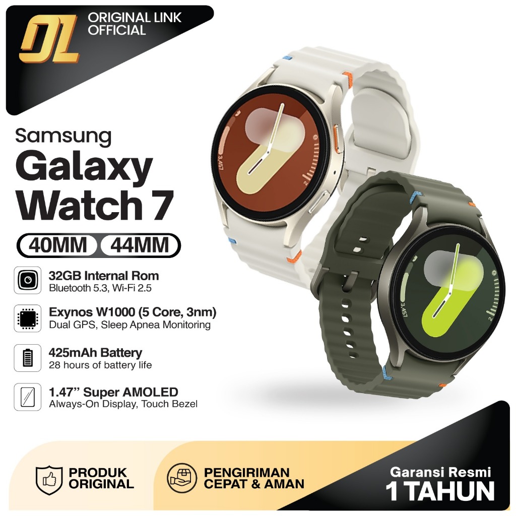 Jual Samsung Galaxy Watch7 40mm 44mm Smartwatch Watch Bluetooth