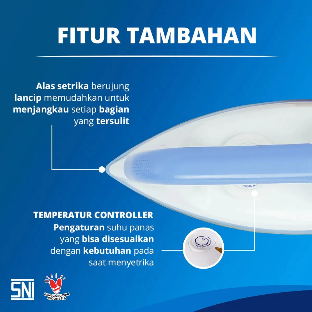 Jual SETRIKA MIYAKO EL-1008M/1000M setrika kering setrika otomatis ...