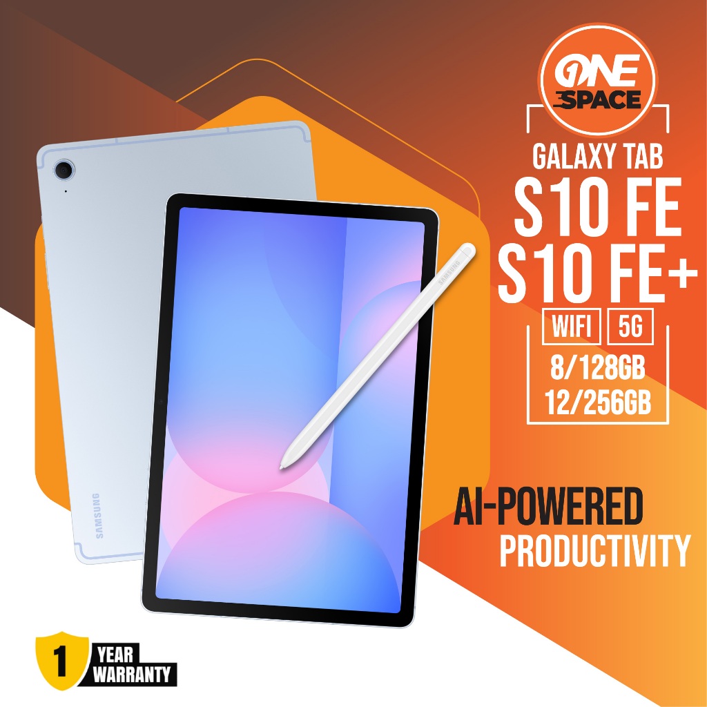 Jual Samsung Galaxy Tab S10 FE Plus FE+ 5G Wifi RAM 8/128 12/256 GB