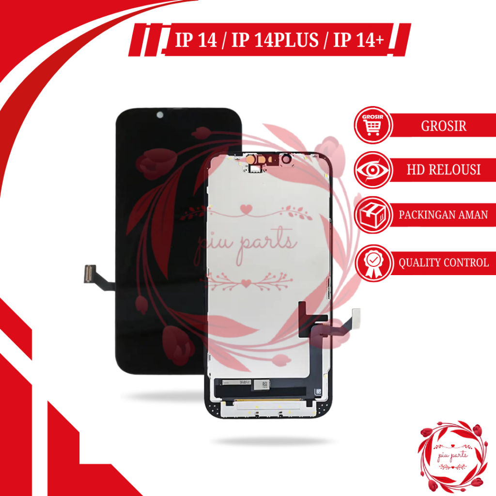 Jual LCD IP 14 PLUS / IP 14+ / IP 14 FULLHD HD+ TOUCHSCREEN FULLSET ...