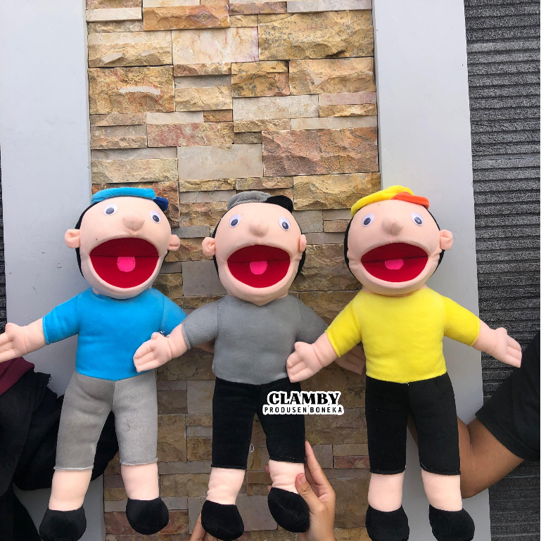 Jual Boneka Muppet Ventriloquist Karakter Kakak Laki Laki | Hand Puppet ...