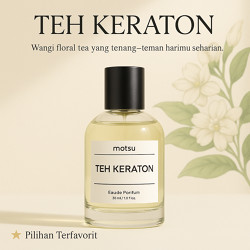 MOTSU - Parfum Teh Keraton | Minyak Wangi Unisex | Fresh Floral Elegan Edp