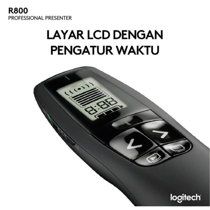 Jual Logitech R800 Remote Pointer Wireless Presentation | Shopee Indonesia