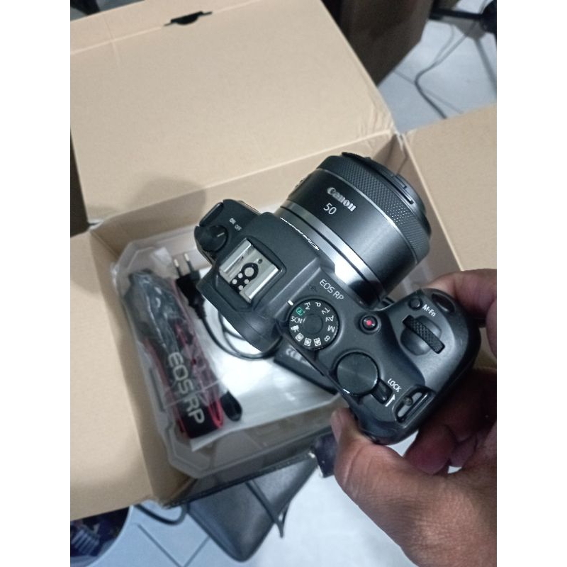 Jual canon eos rp + lensa 50mm rf | Shopee Indonesia
