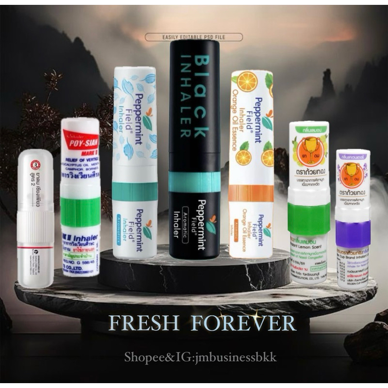 Jual Inhaler Thai Herbal Original 100% 1 Renceng 6 Pcs | Shopee Indonesia
