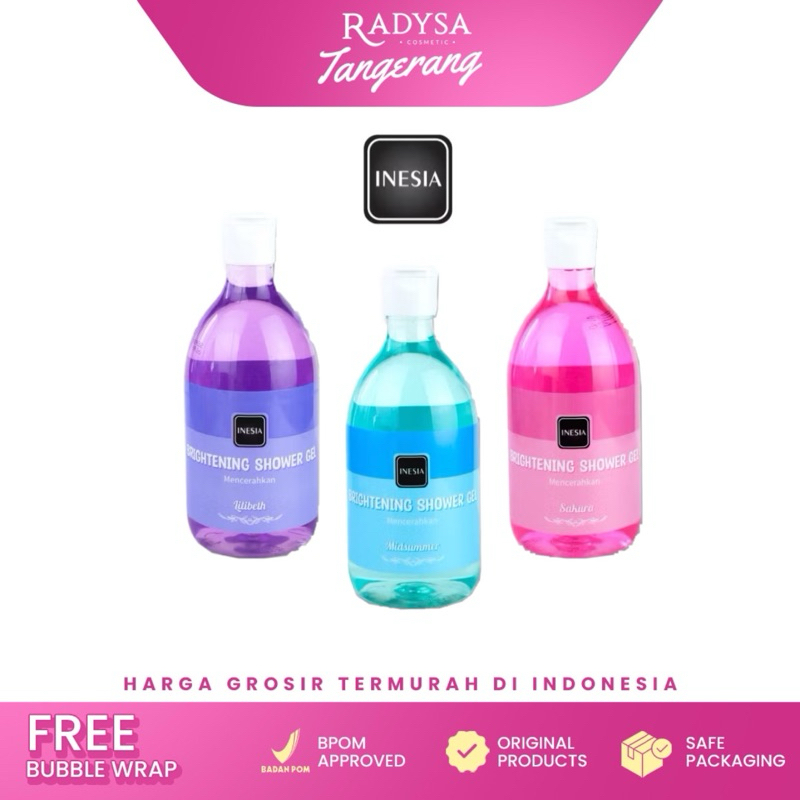 Jual 𝐑𝐀𝐃𝐘𝐒𝐀 𝐓𝐆𝐑 - Sabun INESIA 300ML - Brightening Shower Gel / Sabun ...