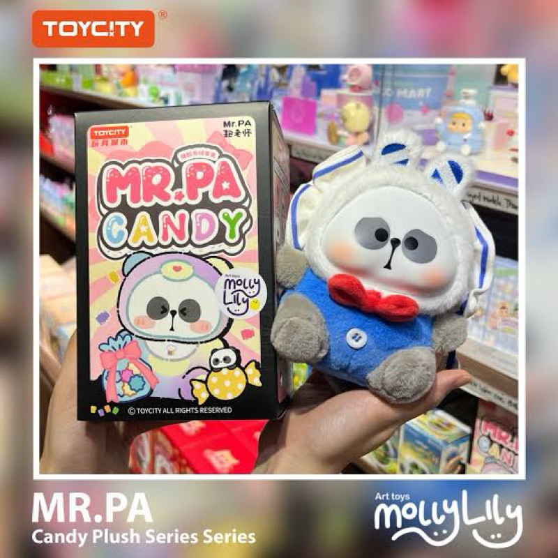 Jual Mr. Pa Candy Series Blind Box Toycity Mr Pa gantungan tas