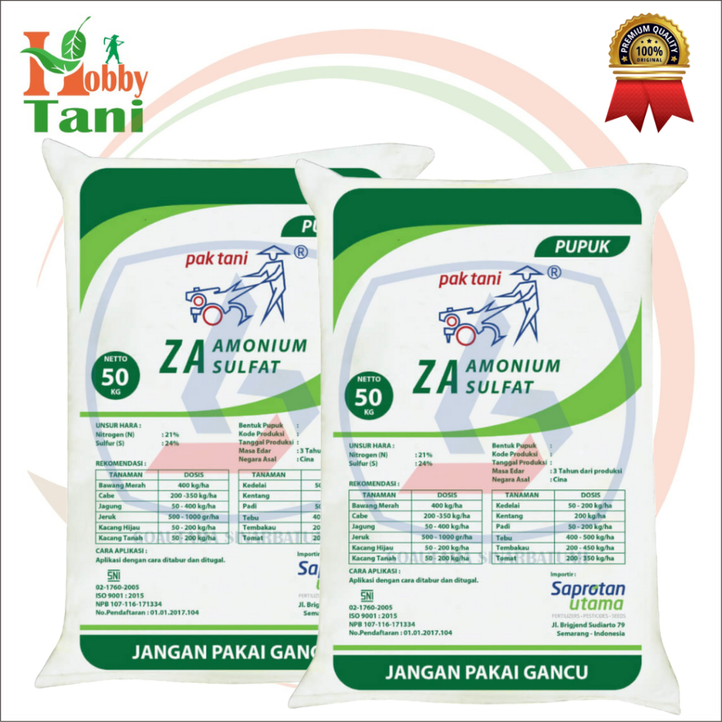 Jual ZA PAK TANI 50KG SAPROTAN UTAMA Pupuk Za Recommended by Sellers ...
