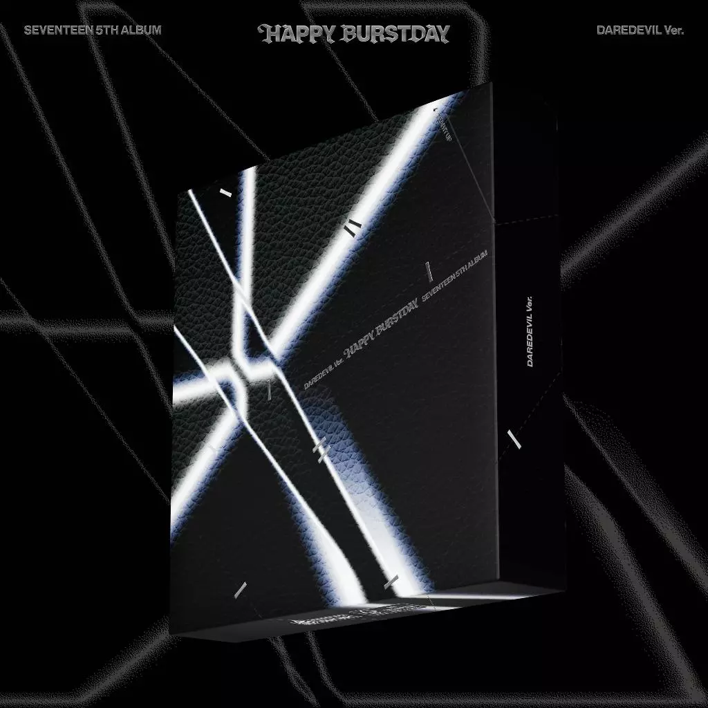 SEVENTEEN Happy Burstday Daredevil Version dan POB Album KPOP Original