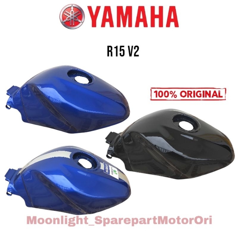 Jual TANKI TANGKI BENSIN 2PK R15 R 15 V2 ORI ORIGINAL MERAH HITAM BIRU ...