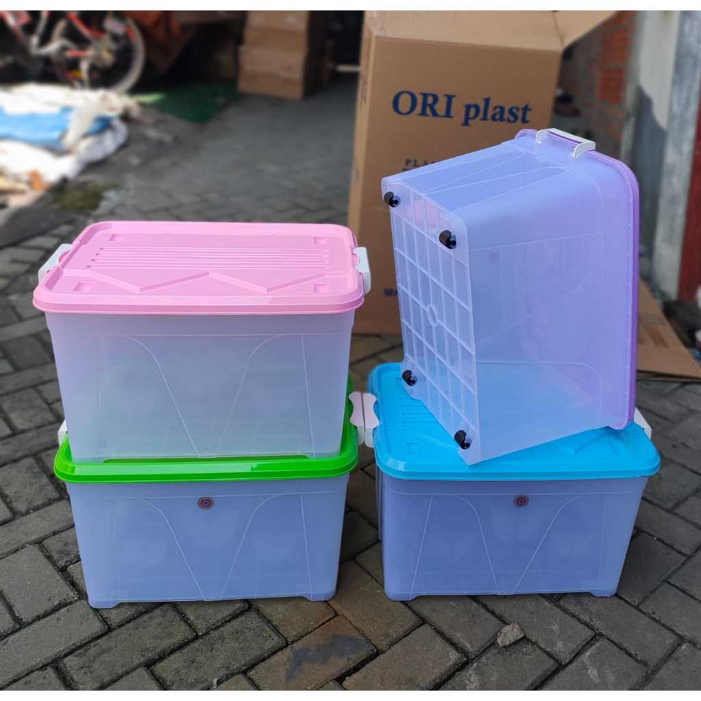Jual Box Container Ori Plast 52 Liter Plastik | Shopee Indonesia