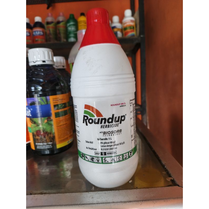 Jual (ROUNDUP 486 SL 1 Liter)Herbisida obat pembasmi rumput obat jukut ...