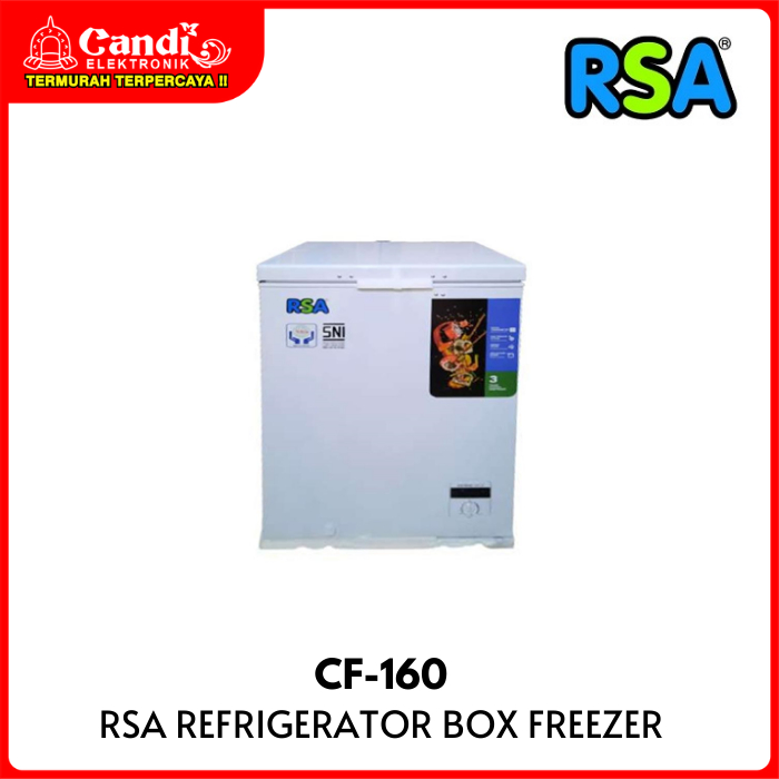 Jual GEA RSA Kulkas Box Freezer 144 Liter CF160 Digital Thermometer ...