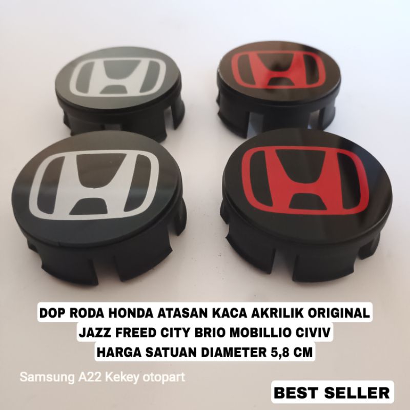 Jual Dop roda tutup velg HONDA JAZZ CITY MOBILLIO FREED BRIO model ...