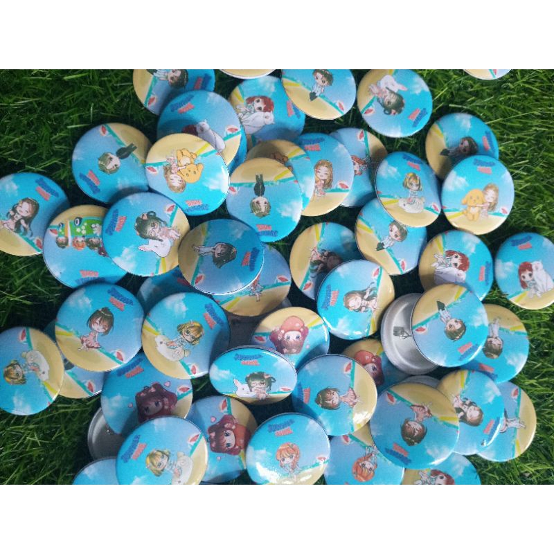 Jual Pin/Bros Peniti Custom Free Design Ukuran 44Mm bisa pake poto ...