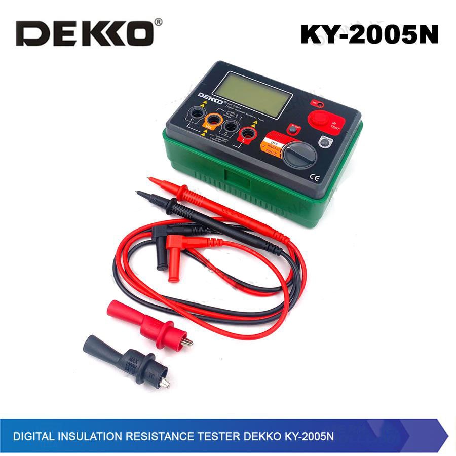 Jual Dekko KY-2005N - Digital Insulation Resistance Tester Dekko ...