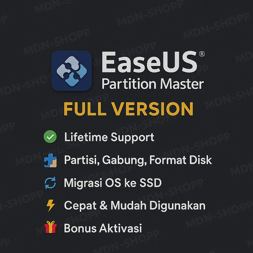 Jual EaseUS Partition Master Full Version Terbaru | Shopee Indonesia