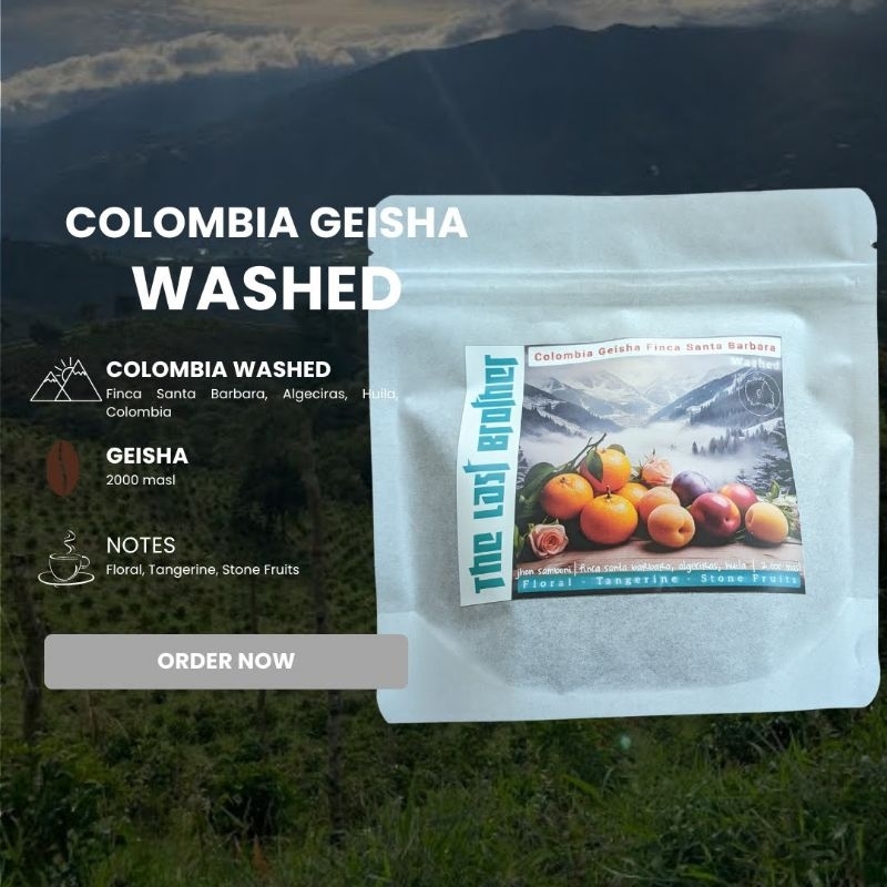 Jual Kopi Arabica Colombia Geisha Finca Santa Barbara Washed 100 Gram ...