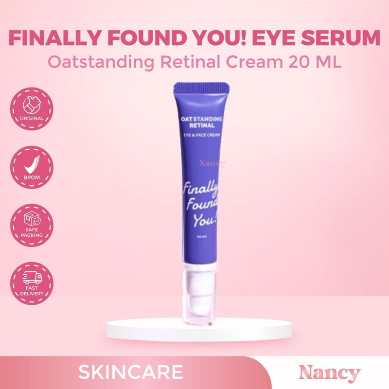 Jual FINALLY FOUND YOU EYE & FACE OATSTANDING CREAM 20 ML BPOM | Shopee ...