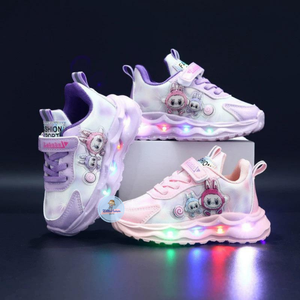 Jual SALE 9.9 Littleaaron LABUBU LOLIPOP Sepatu Sneakers Anak Perempuan ...