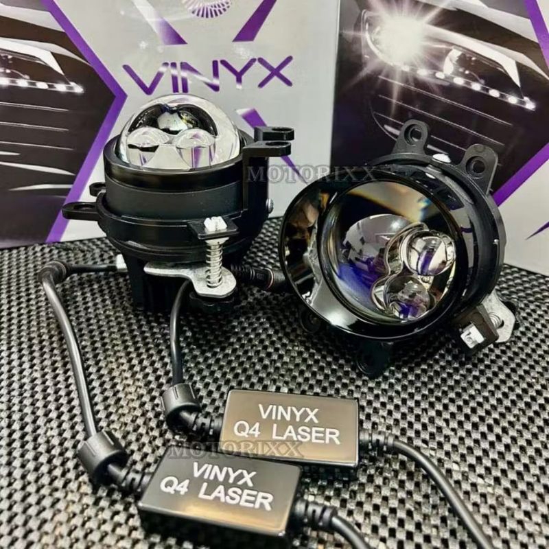 Jual ORIGINAL VINYX FOGLAMP BILED DOUBLE LASER Q4 LASER 3 INCHI LAMPU ...