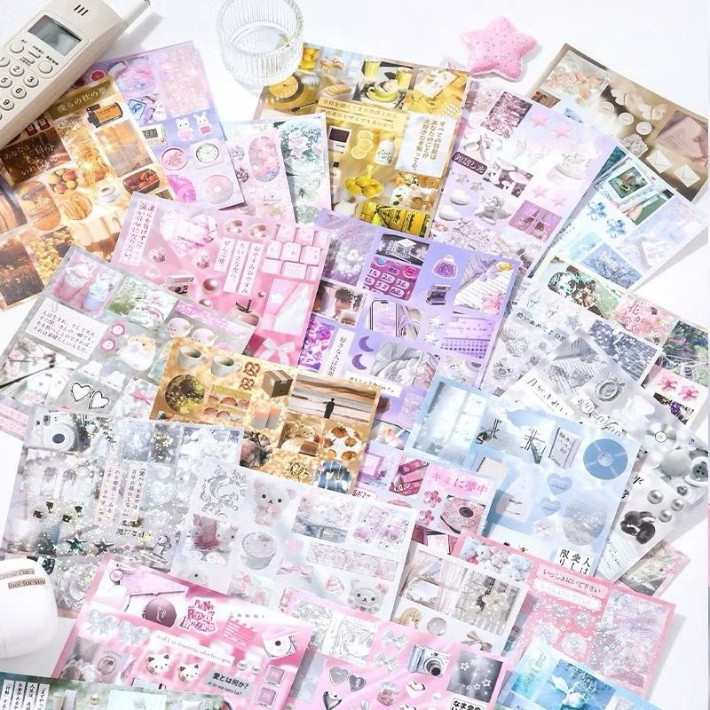 Jual {1 lembar }sticker Japanese Dream Core Series Sticker Japanese ...