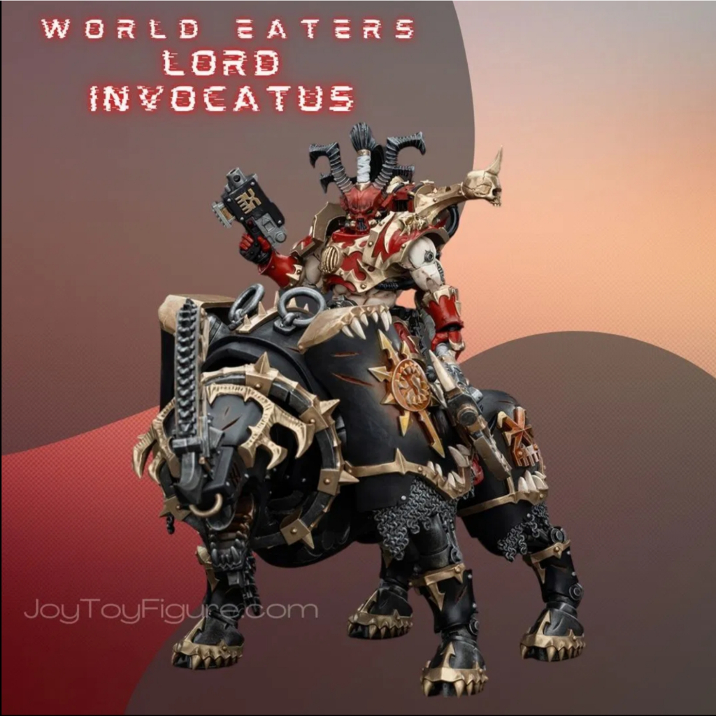 Warhammer 40k Lord Invocatus – World Eaters, Miniatura Dipinta Commissione - 4
