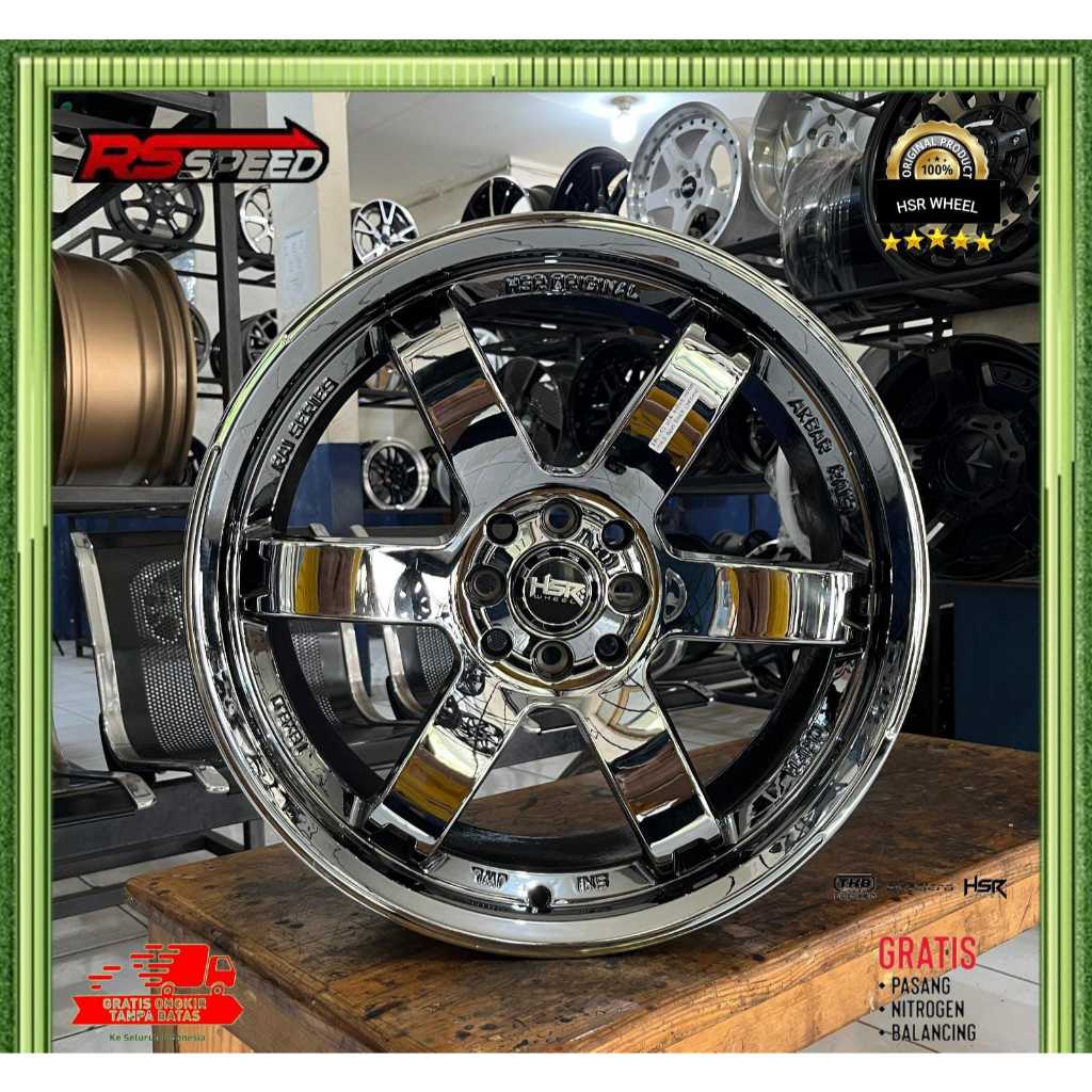 Jual Velg Mobil Raize Jazz Yaris Baleno Pelak Racing Ring 18 Hsr Rai-s3 ...