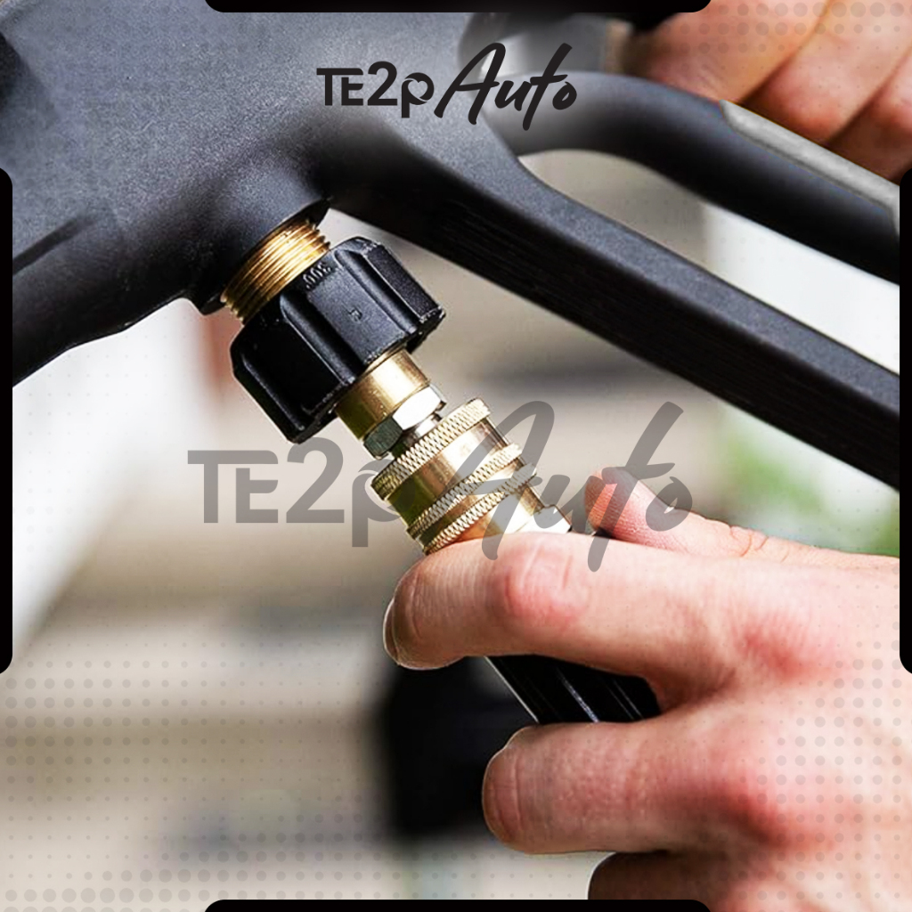 Jual Te2p Auto Adaptor Nepel Swivel Anti Kusut M14 Female Ke M14 Male ...