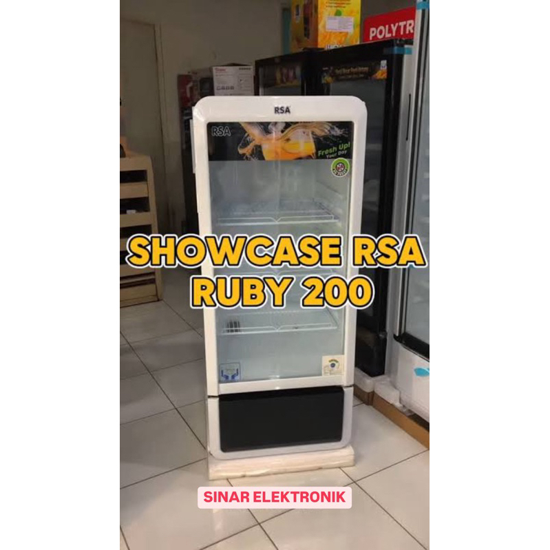 Jual Showcase RSA 3 Rak RUBY 200 | Shopee Indonesia