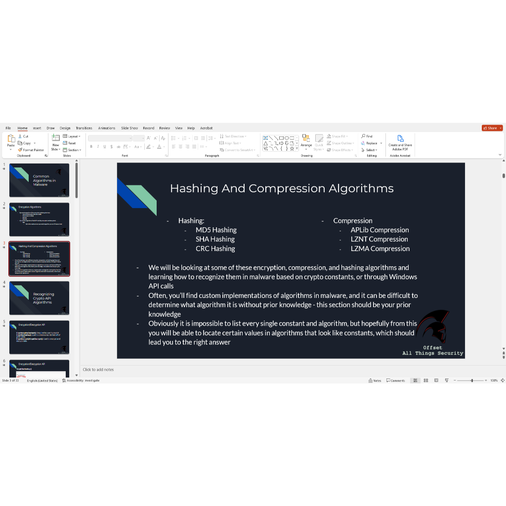 Jual 0ffset Training Solutions - The Beginner Malware Analysis Course ...