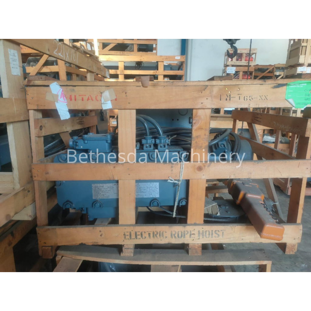 Jual Electric Wire Rope Hoist 1 Ton x 6 meter Hitachi A Series - Tanpa ...