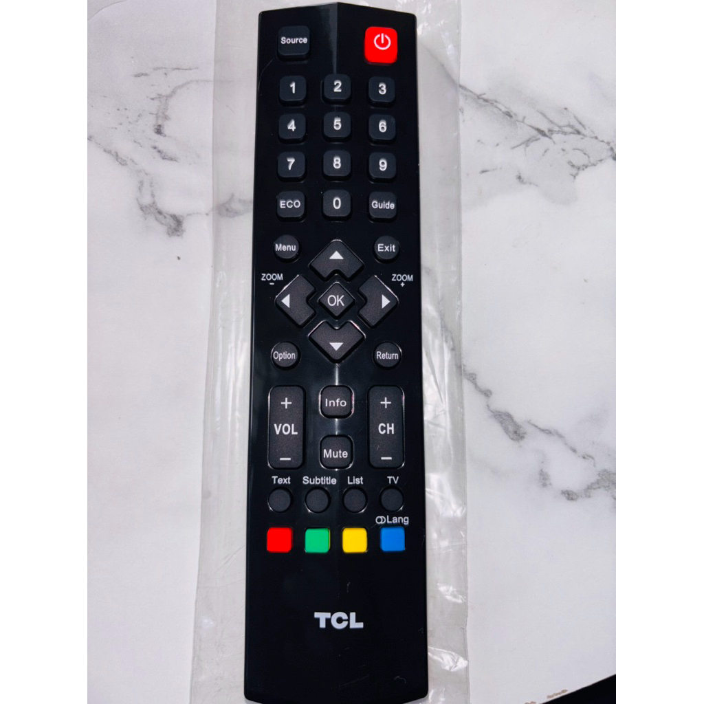 Jual REMOT REMOTE TV TCL 24D3000B 32B3 DIGITAL ORIGINAL ASLI | Shopee ...