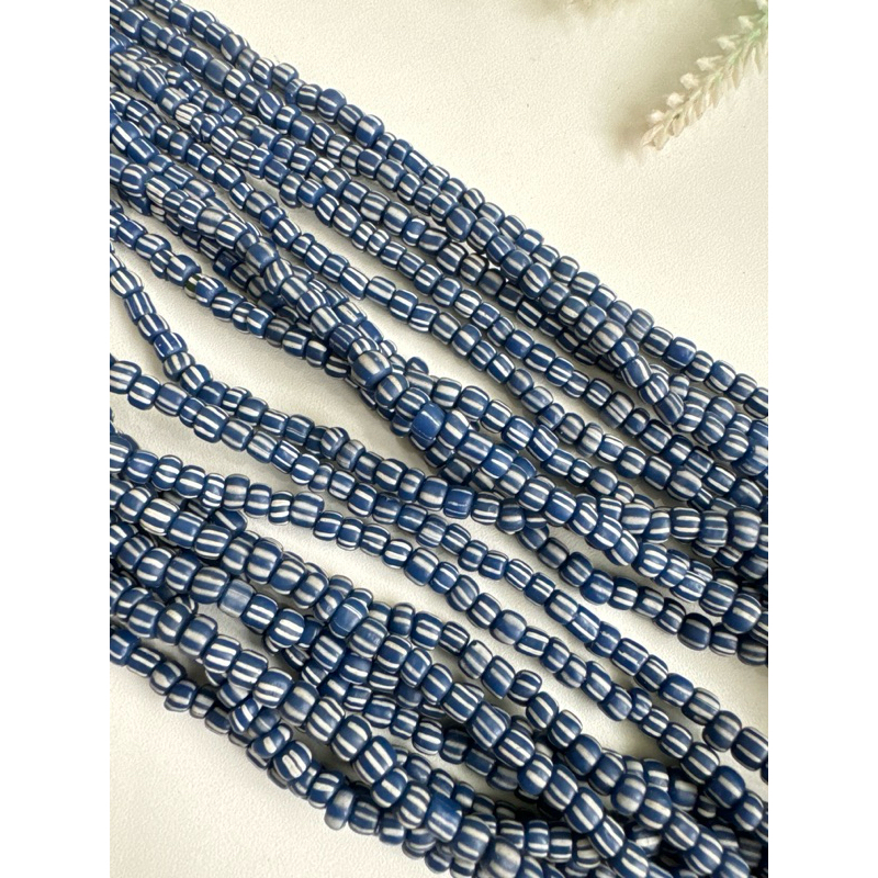 Jual manik kaca indopacifik strip/thailand beads / java glass