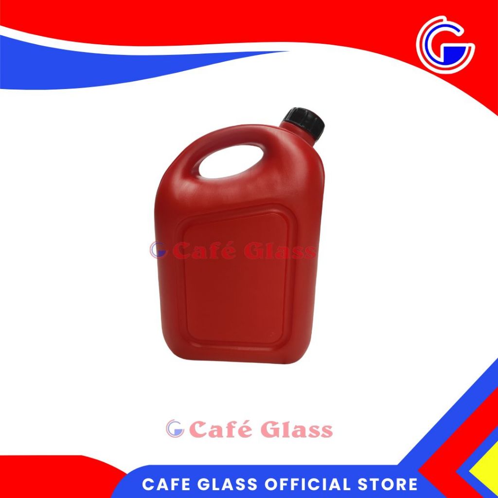 Jerigen 5 Liter / Jerigen Air/Minyak/Bensin 5L Plastik - Jirigen Kecil