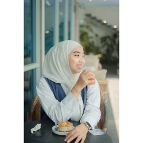 PREMIUM SERIES Segitiga Inner 2 Layer Hijab Instan Segitiga Anti Terawang