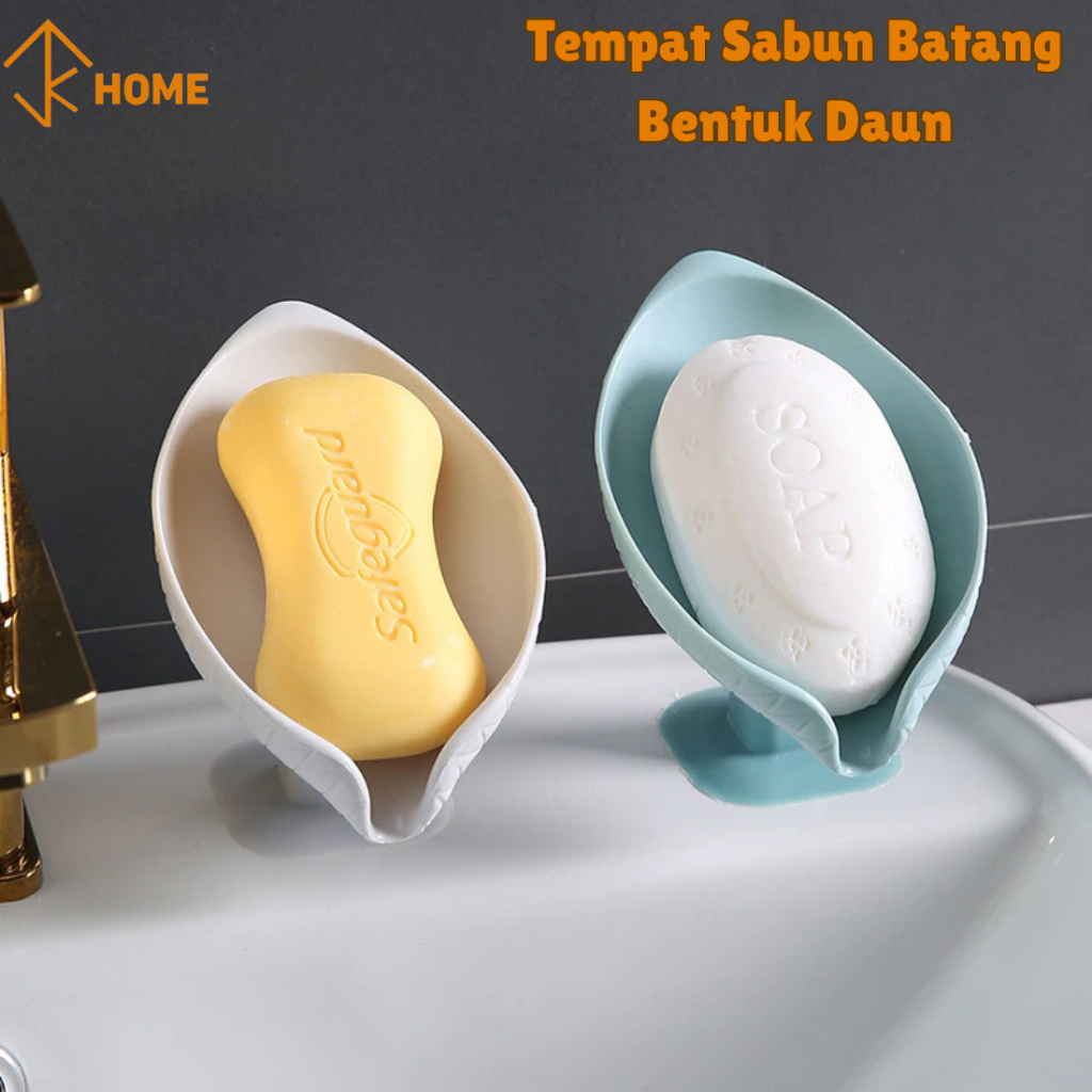 Jual JK Tempat Sabun Batang Bentuk Daun / Tatakan Sabun Holder Sabun ...