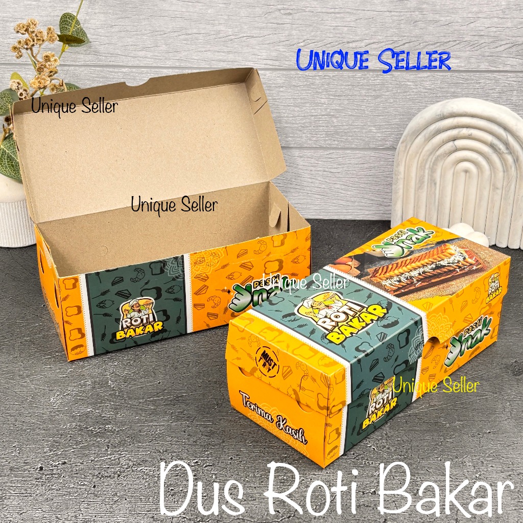 Jual [Isi10] Dus Roti Bakar Motif Uk 20x9x7.5 cm Dus Kotak Box Rolltart ...