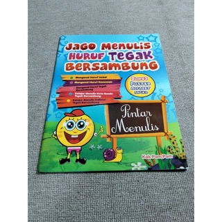 ( PROMO BUKU MURAH ORIGINAL ) BUKU ANAK / BACAAN ANAK / AKTIVITAS ANAK / JAGO MENULIS HURUF TEGAK BERSAMBUNG - KAK PAM PAM