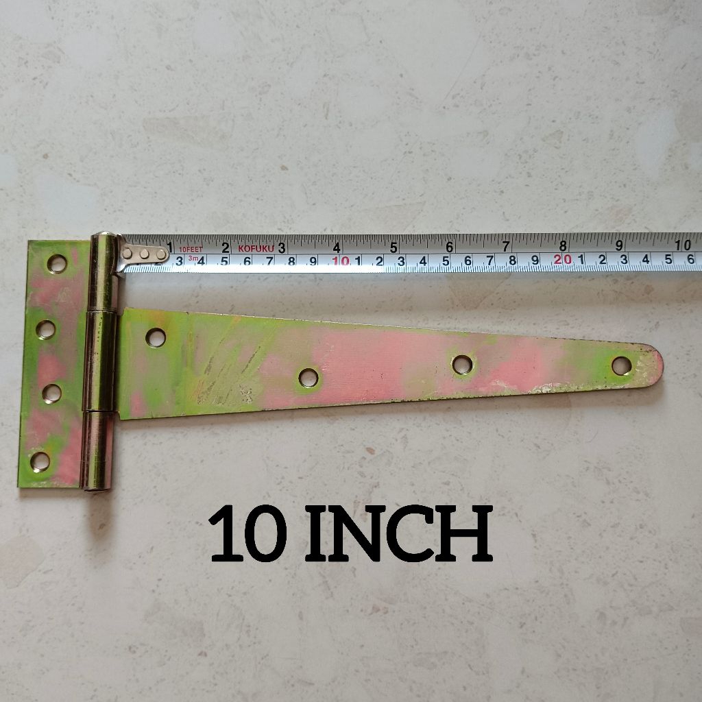 Jual [10 INCH] ENGSEL PINTU GUDANG MODEL T UKURAN 10 INCH ENGSEL MODEL ...