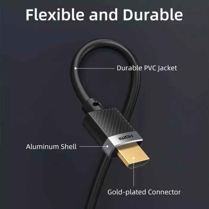 CABLETIME Kabel HDMI Male to Male 2.0 Ultra HD 4K 15M 20M Exclusive Series
