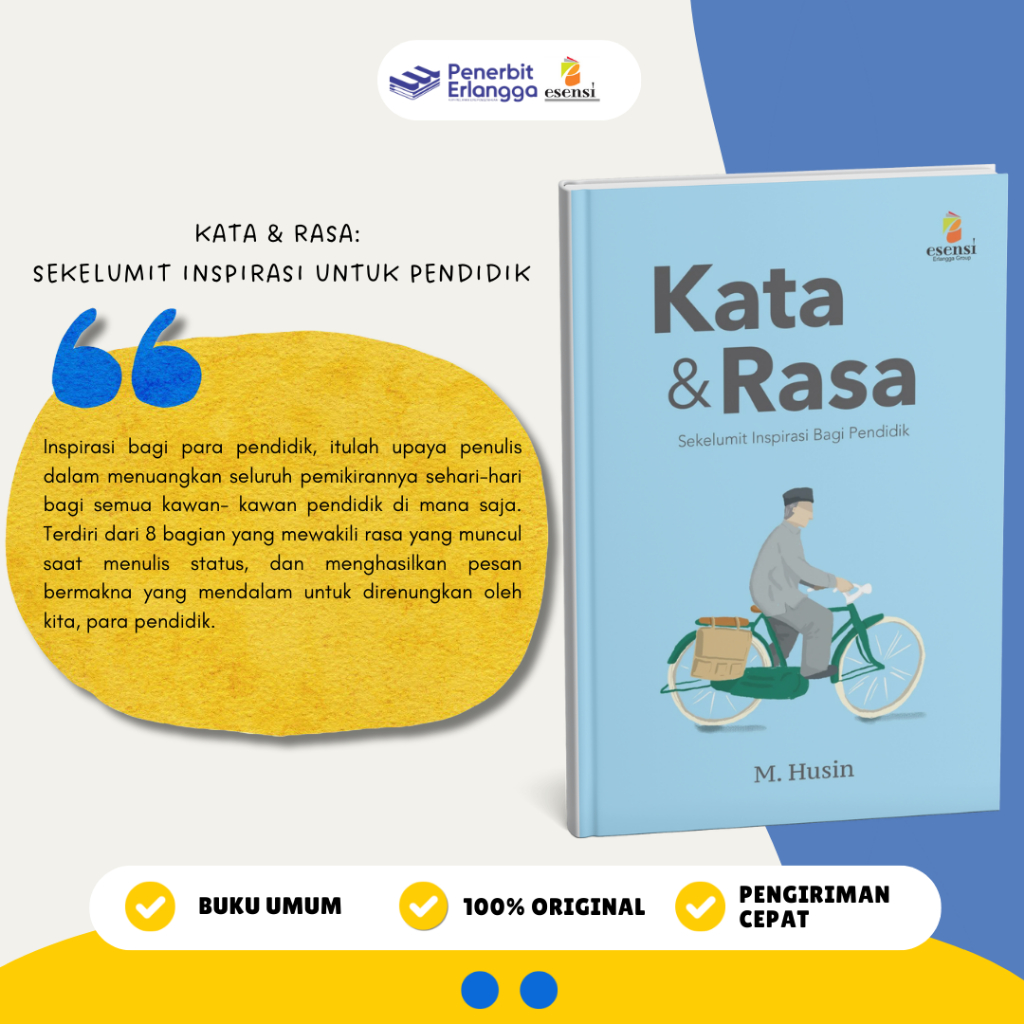 Jual [Erlangga Official) Kata & Rasa: Sekelumit Inspirasi Untuk ...