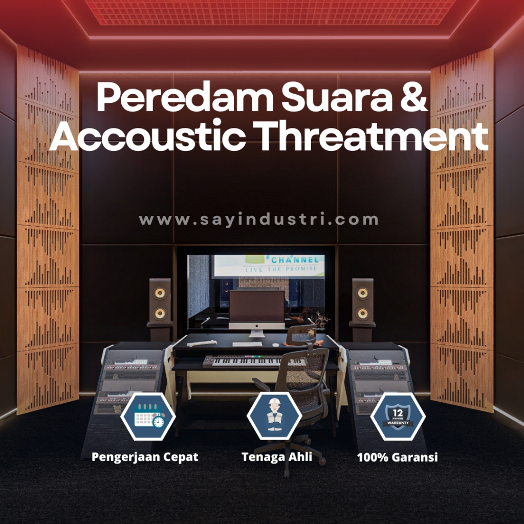 Jual PEREDAM SUARA RUANGAN FULL INTERIOR JASA AKUSTIK THREATMENT ...