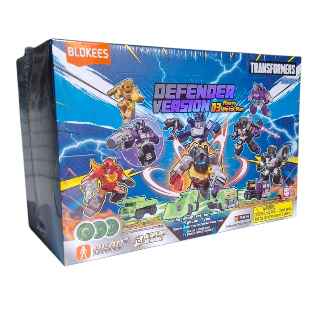 Jual Buluke Action Figure Transformers Defender Version 03 Heavy Metal ...